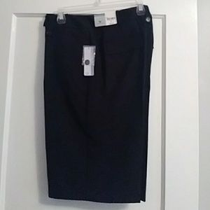 Black Walking Shorts, Size 12
